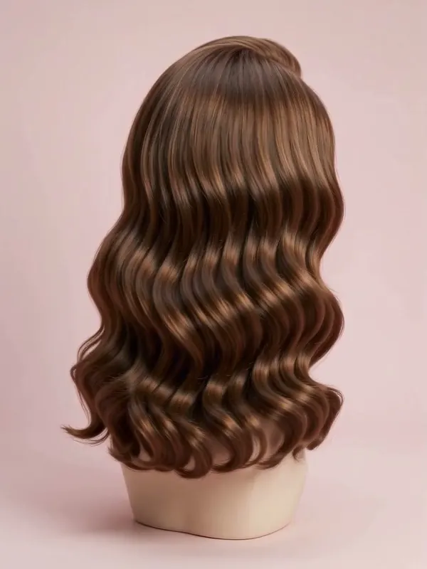 Romantic Waves from the back